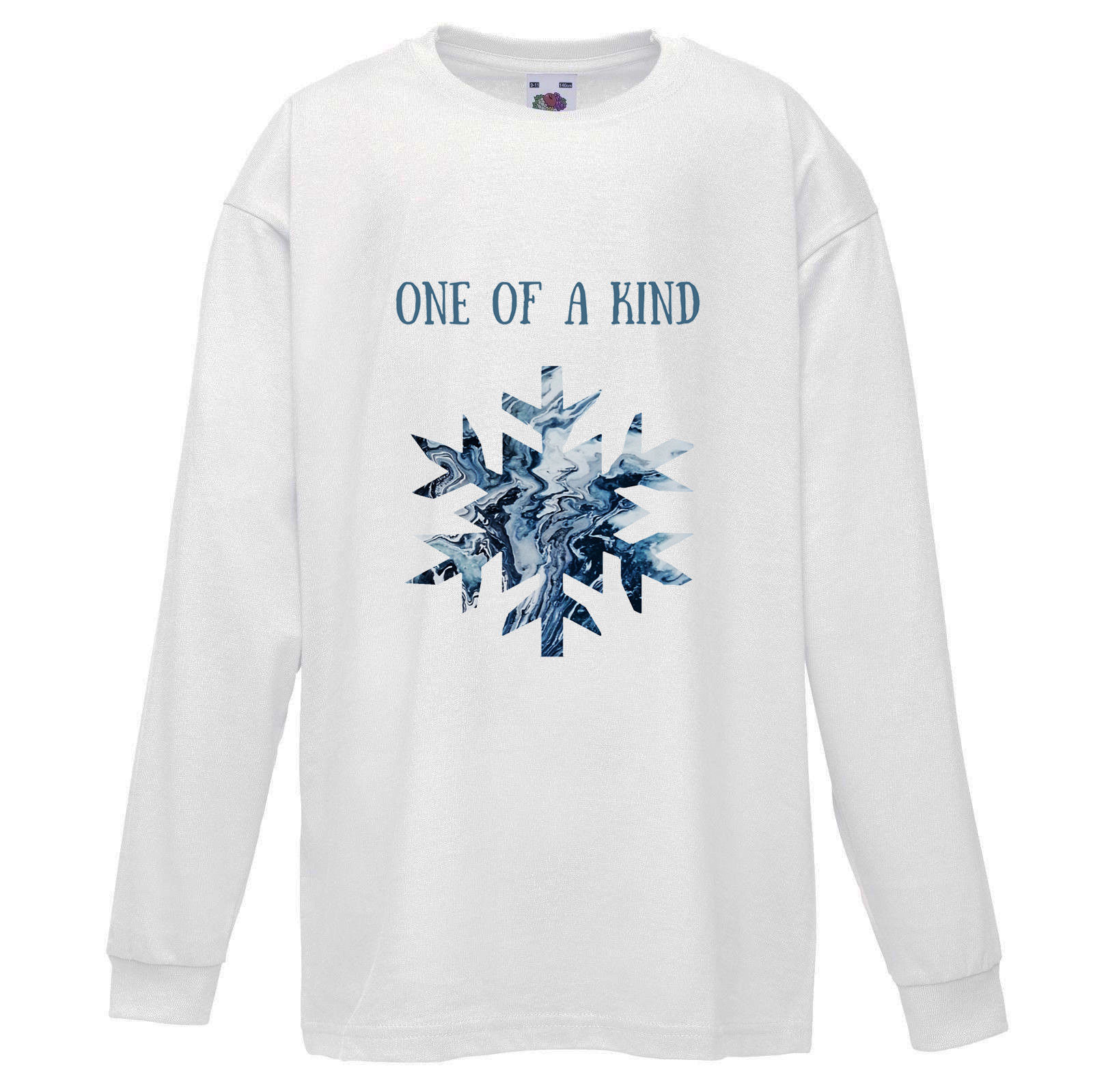 One of a kind- Kids Snowflake Top - Ltd Edition -  Unisex Xmas T-shirt