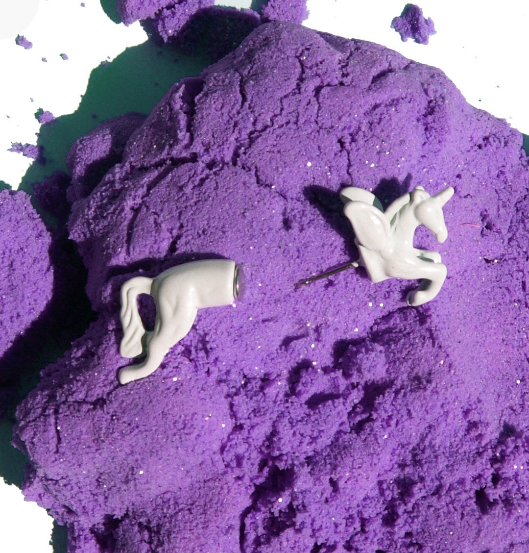 White Unicorn / Pegasus - Single Statement Earring