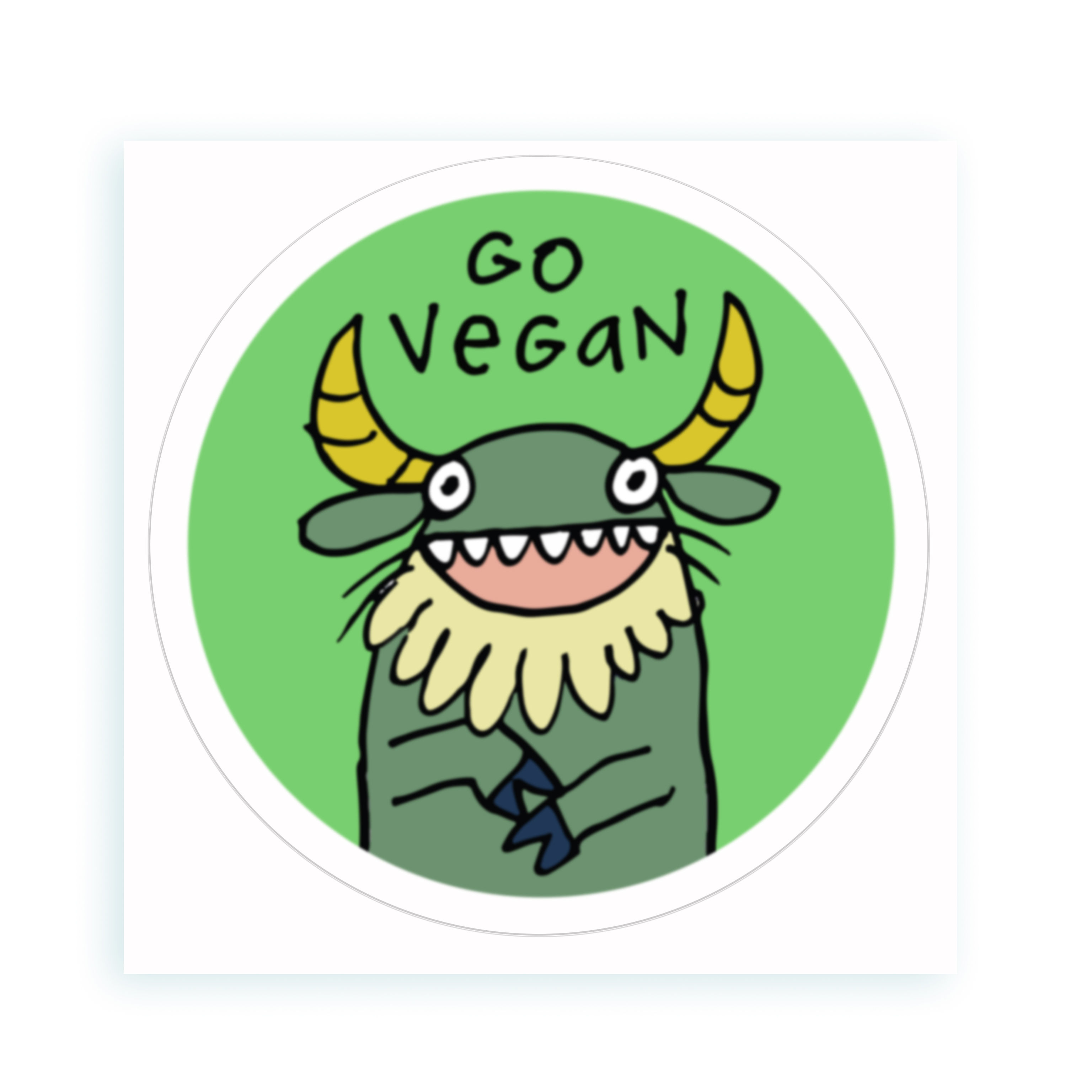 Vegan - sticker