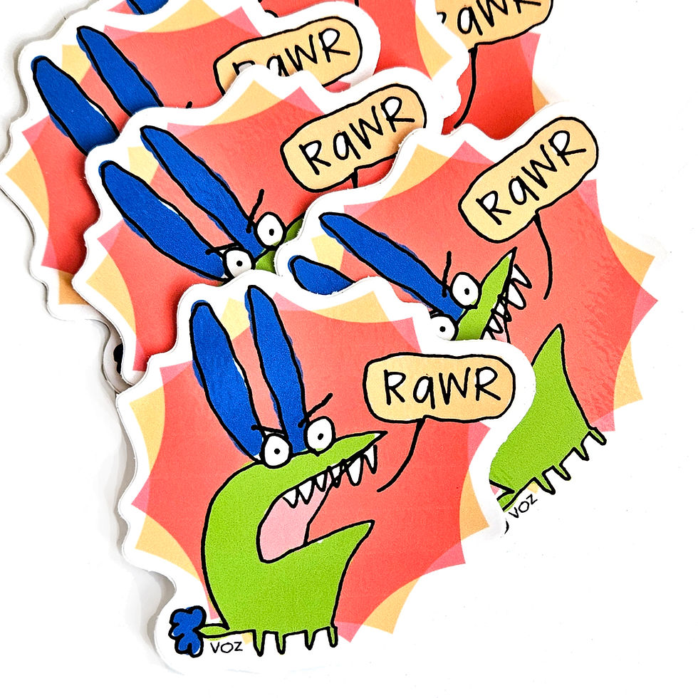 Thumbnail: Rawr - sticker