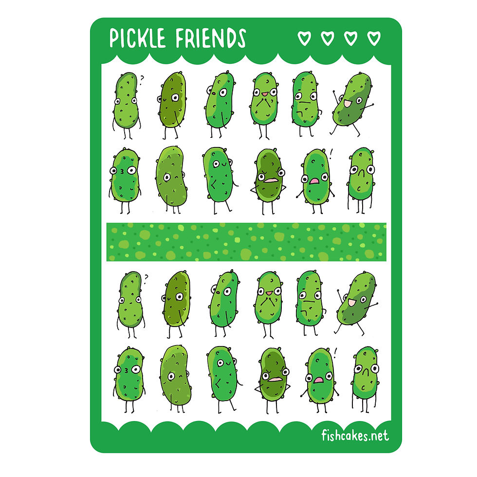 Thumbnail: Pickle Party - stickers