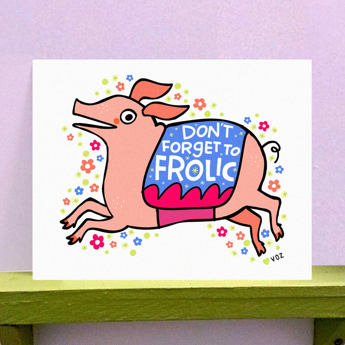Don't Forget to Frolic