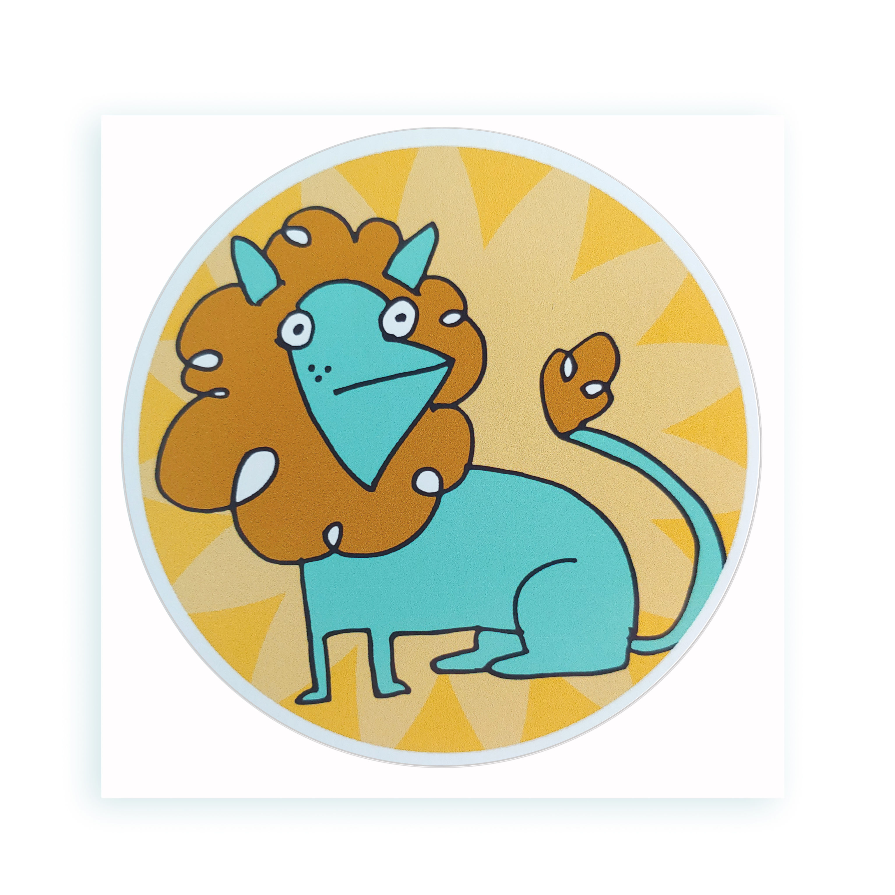 Lion - sticker