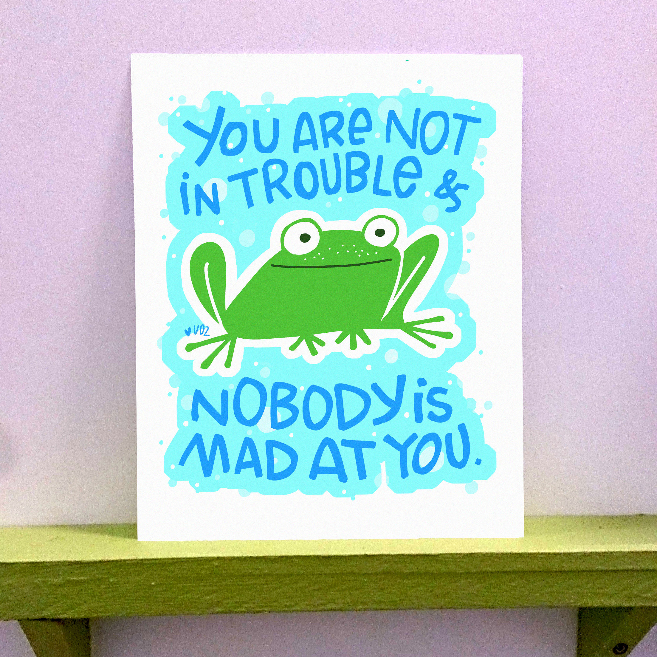 You Are Not in Trouble