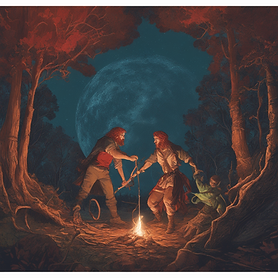 64k-resolution-concept-art-of-a-man-red-hair--tied-to-a-stretcher-made-from-wood-and-cloth