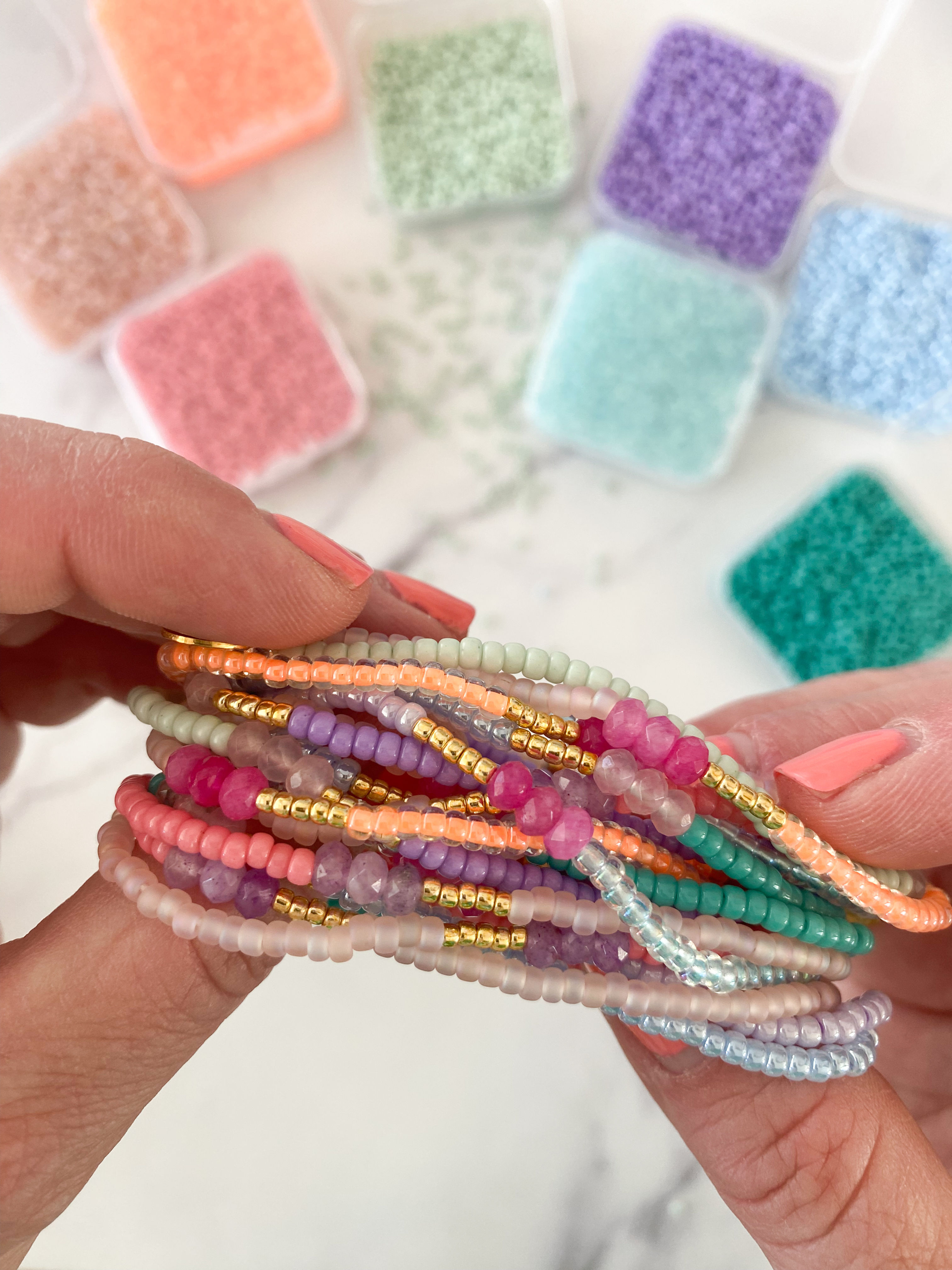 Happy Armband / Fusskettchen 1 Stk.