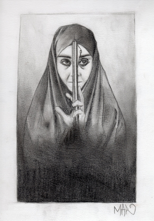 Mujer Árabe_Dibujo