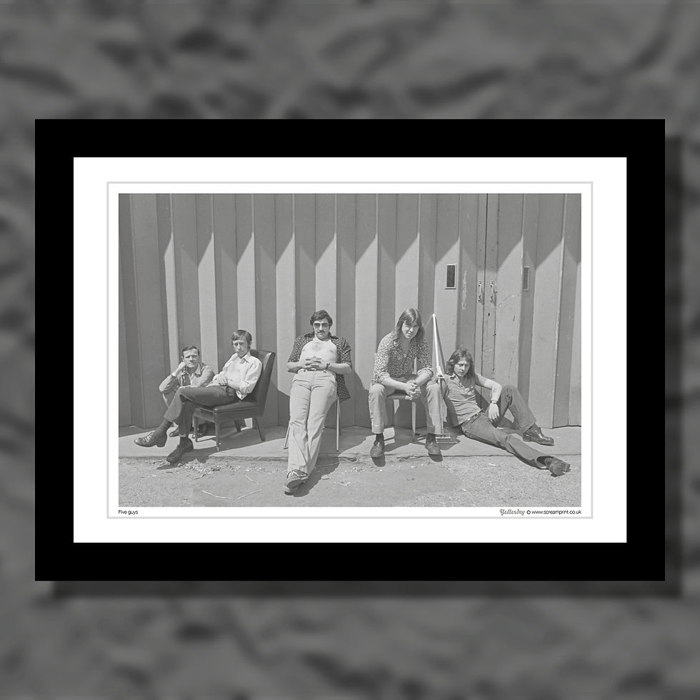 Thumbnail: The mid 1970s around Cardiff. Black and white photograph.