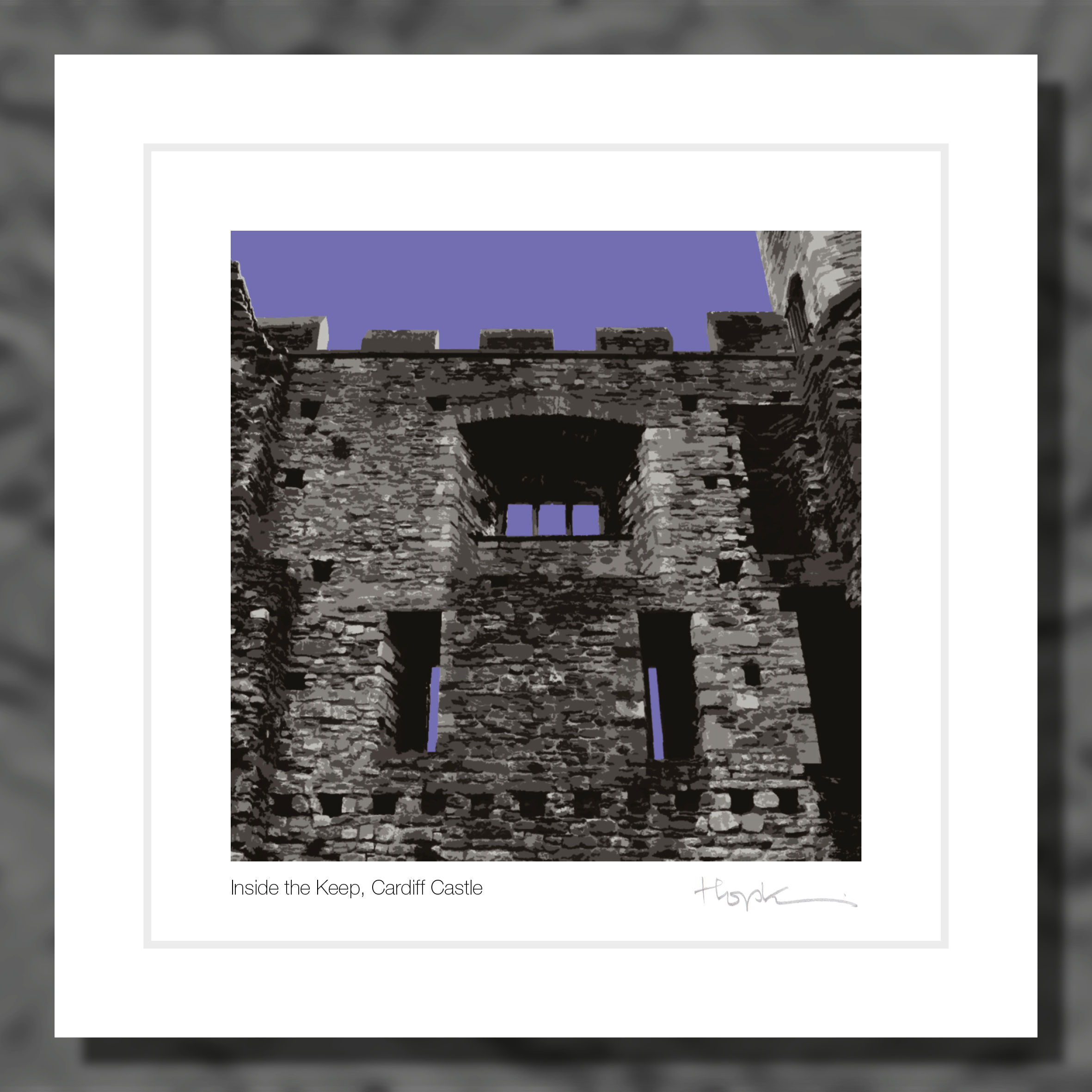 Inside the Keep, Cardiff Castle
