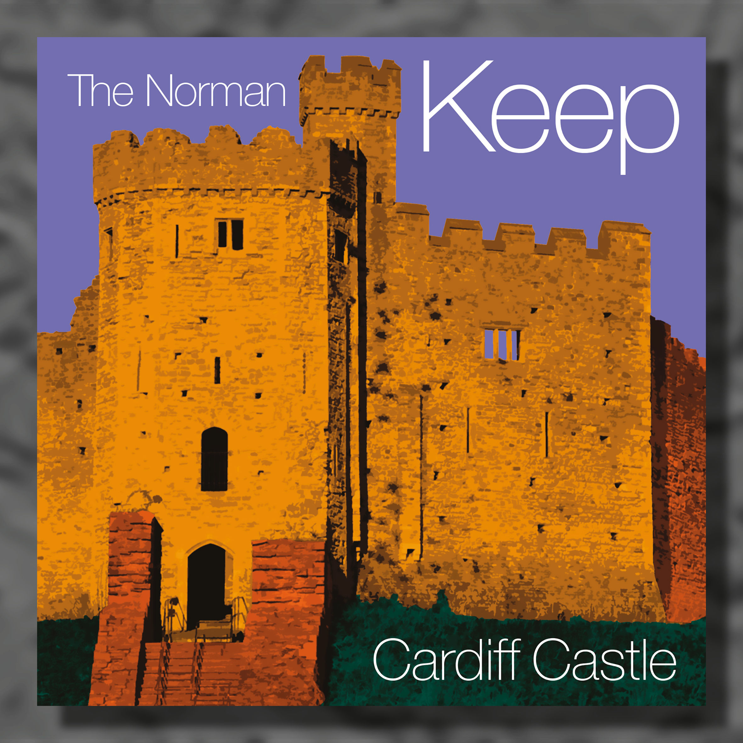 Cardiff Castle card - The Keep