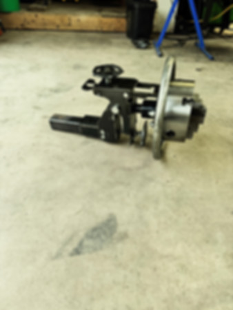 8” roll out wheel with chuck