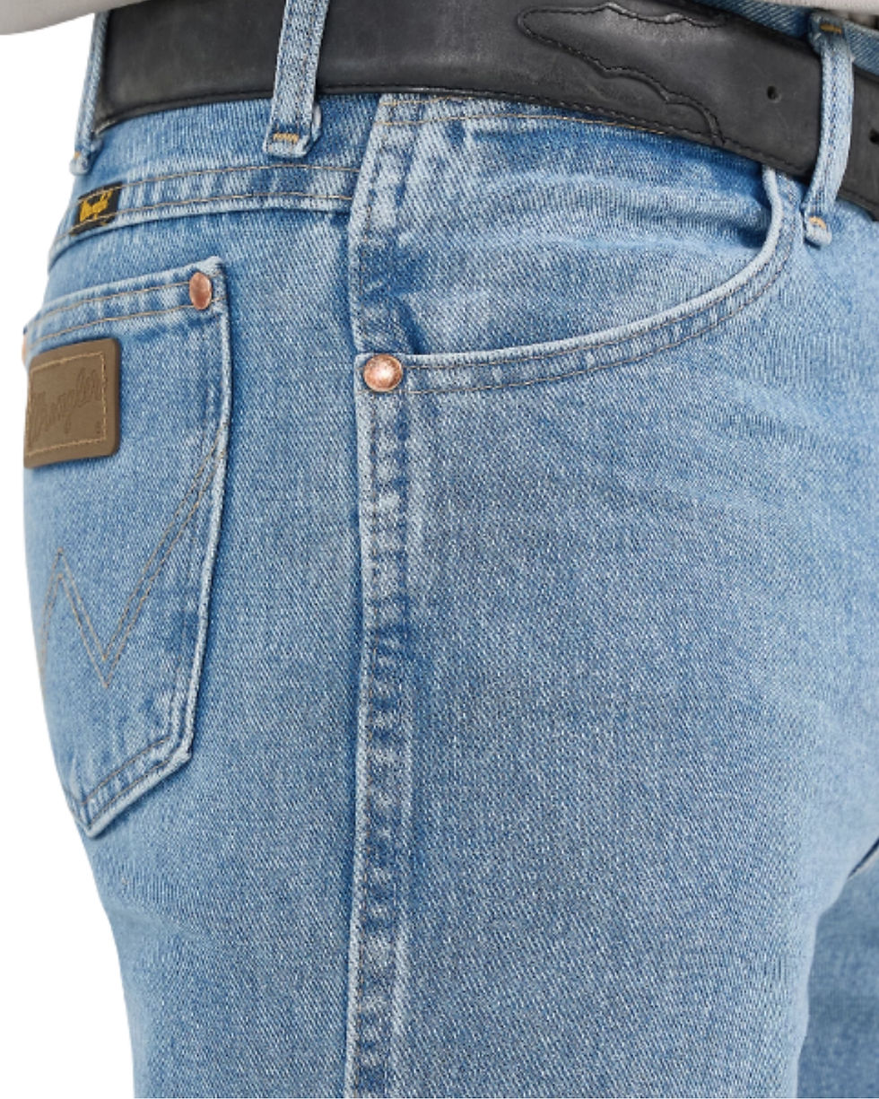 Miniatura: Jeans Wrangler Corte Slim Fit Antique Wash 936ATW