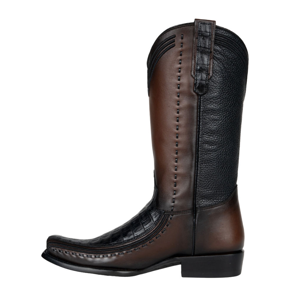 Miniatura: Bota Cuadra en Piel Genuina de Fuscus  Est. 1J3GFY