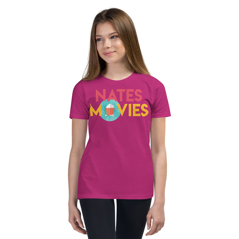 Thumbnail: NatesMovies Youth Unisex Short Sleeve T-Shirt