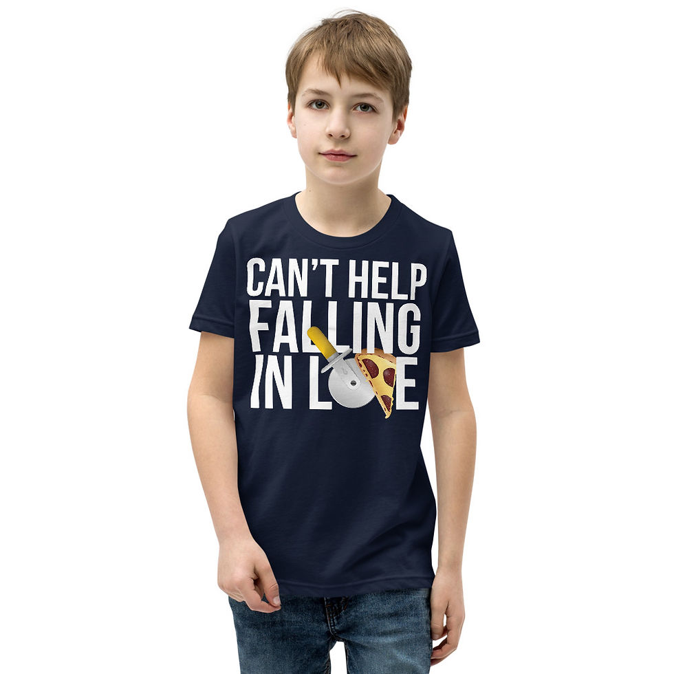 Thumbnail: Can't Help Falling in Love Youth Unisex Short Sleeve T-Shirt
