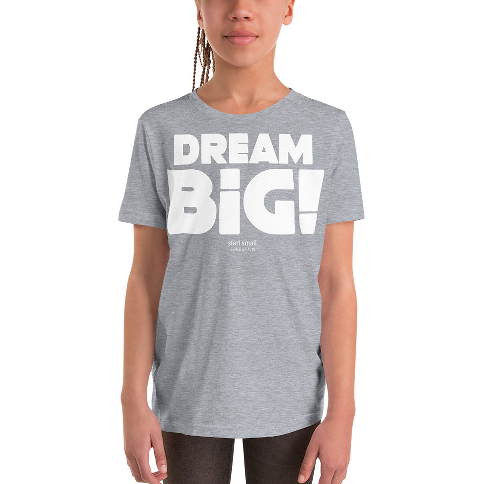 Thumbnail: Dream Big Youth Unisex Short Sleeve T-Shirt