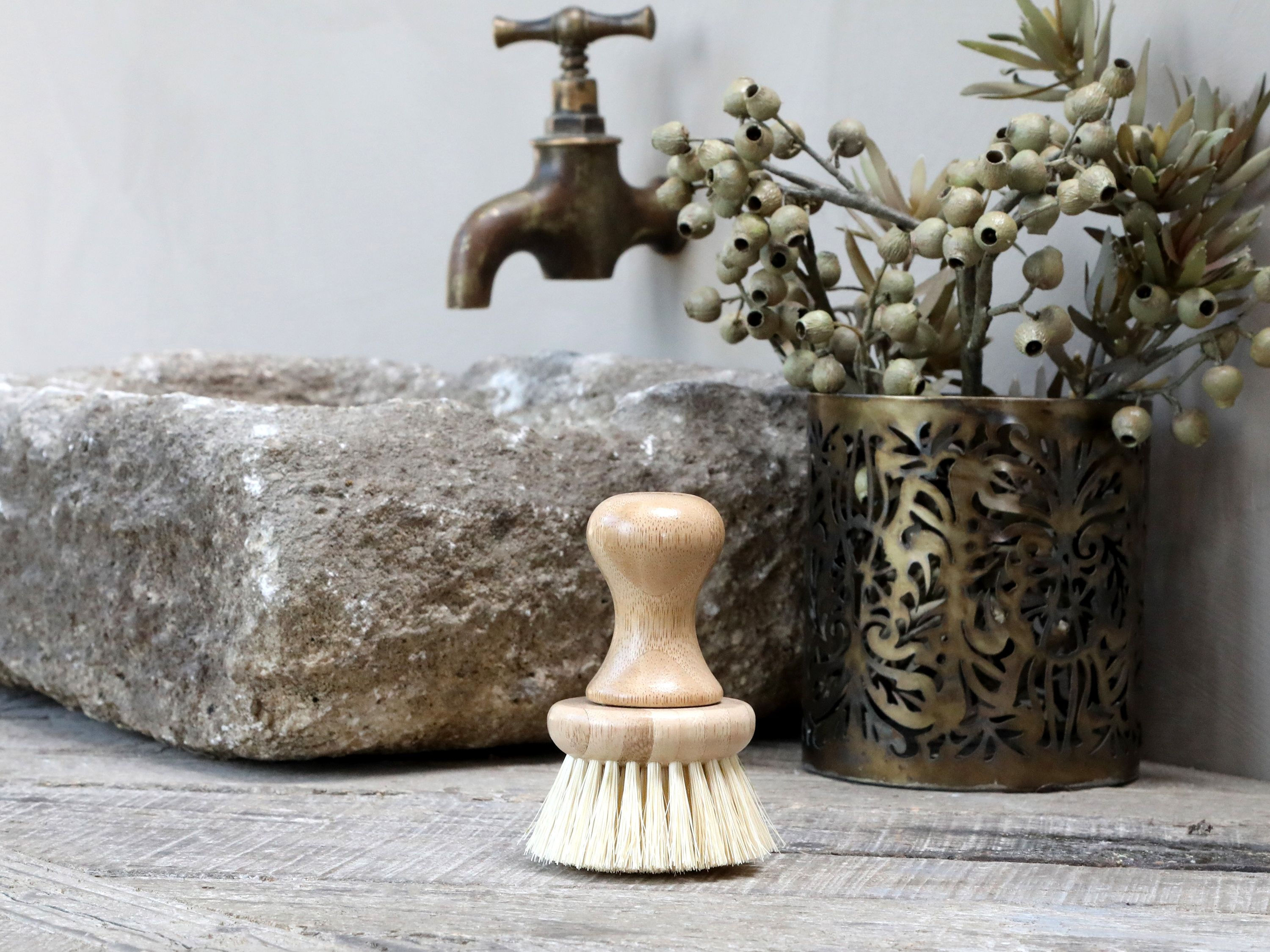 Éternel Gemüsebürste, Holz, bei MA's & MO's, Ulmiz