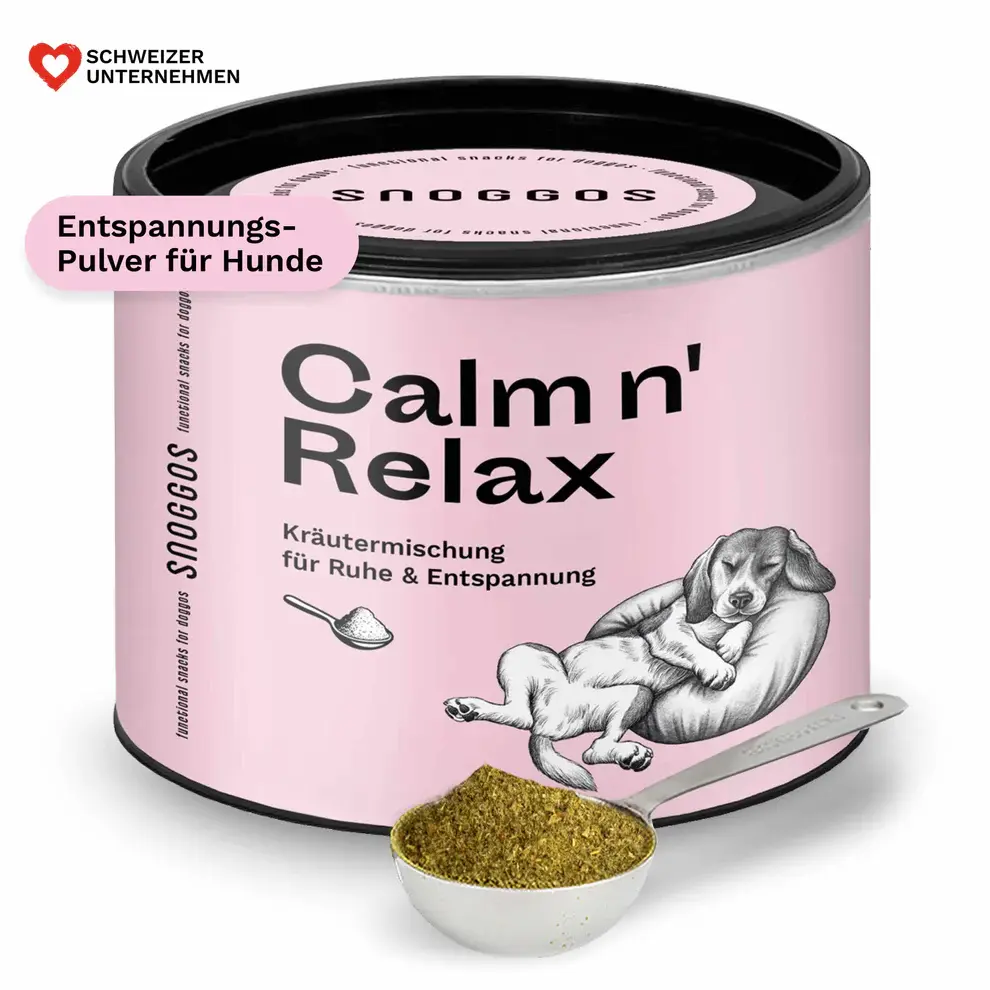 Kräutermischung für Ruhe und Gelassenheit von Snoggos, Ergänzungsfuttermittel für Hunde, bei MA's & MO's GmbH, Ulmiz