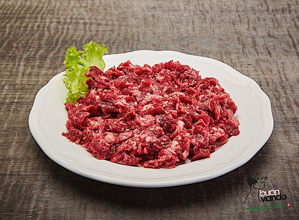 Buon Viando CH-Rind 70% mit Herz 30%, gehackt