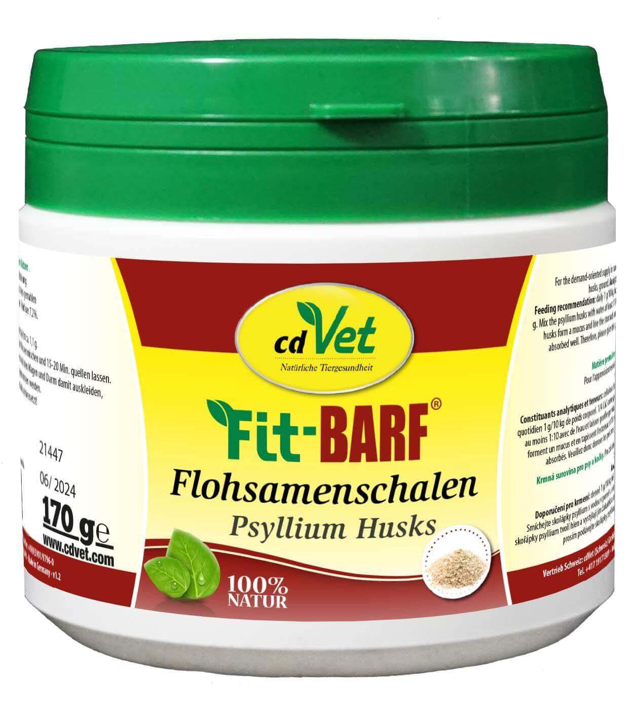 cdVet Fit-BARF Flohsamenschalen 170 g