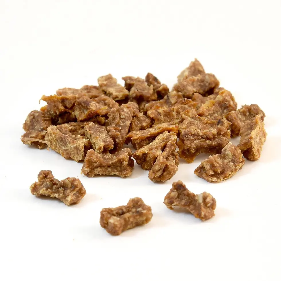 Miniaturbild: Trainingsknöchelchen aus Kaninchenfleisch von Sana, Ergänzungsfuttermittel für Hunde, bei MA's & MO's GmbH, Ulmiz