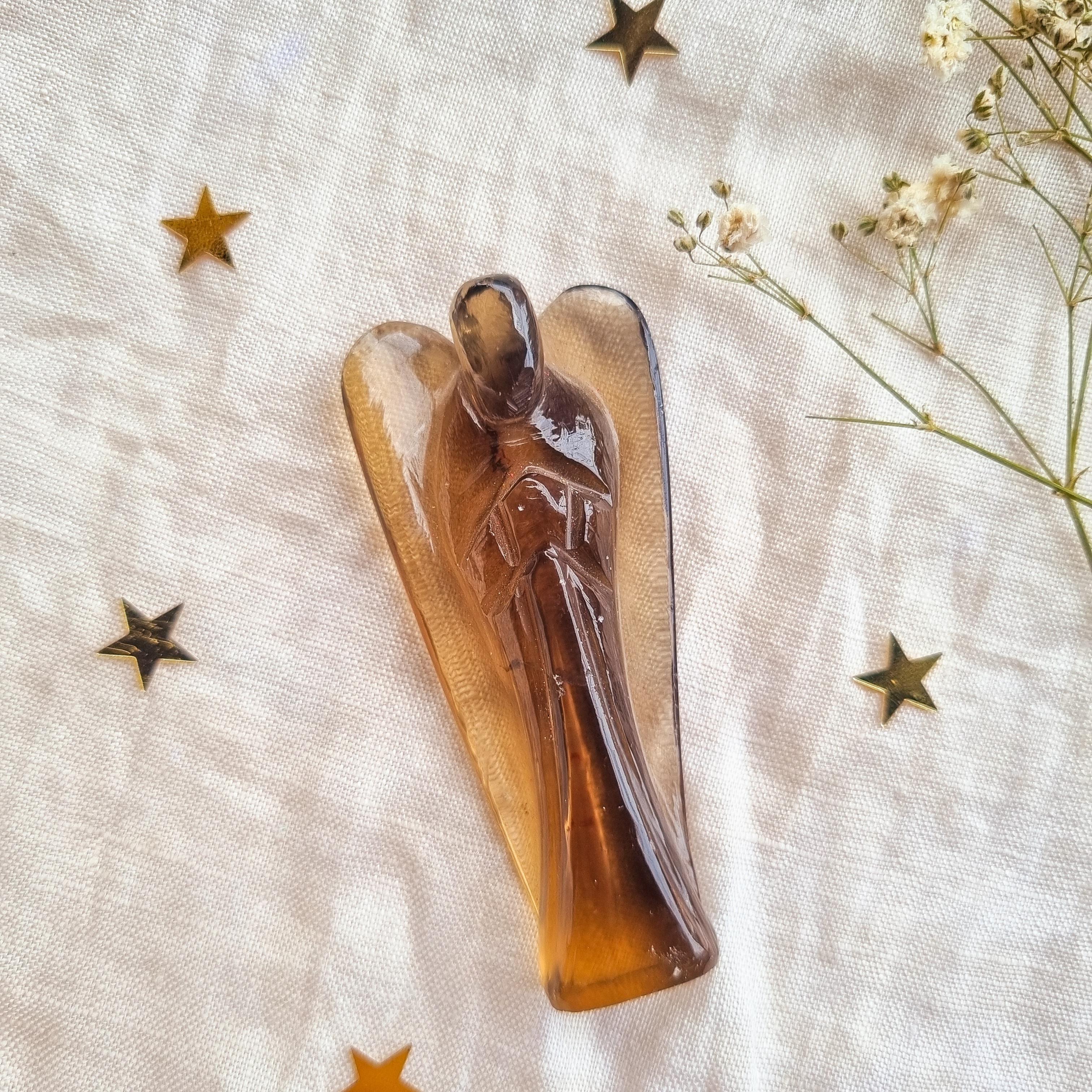 Smokey quartz Angel