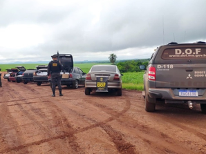 Contrabando avaliado em R$ 209 mil é apreendido pelo DOF na MS-164