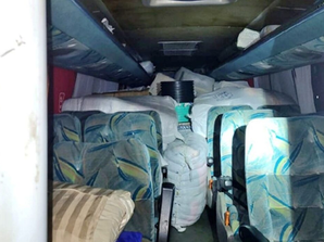 PRF apreende em Picos cerca de 10 mil peças de confecções sem documentação fiscal