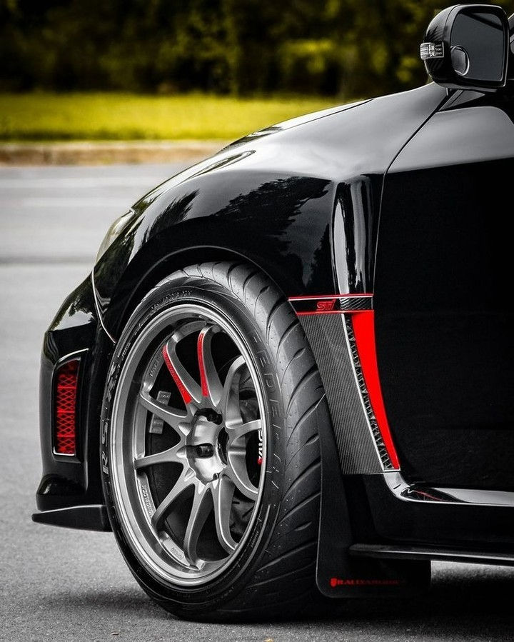 Carbon Fibre Fender Garnish 2008-2013