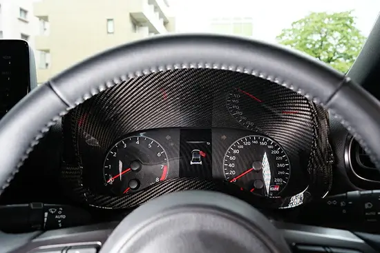 Thumbnail: Drycarbon Meter Hood Cover 2pcs, 2020+ GR Yaris