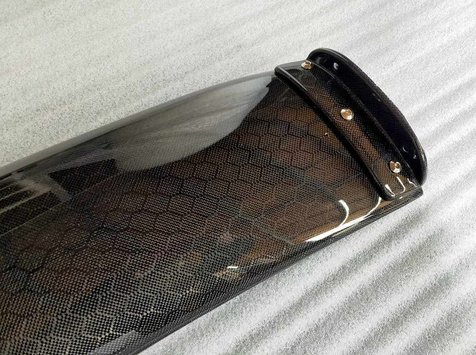 Thumbnail: Full Carbon VS Rear Spoiler W/ Break Light 2008-2014 GRB WRX/STI