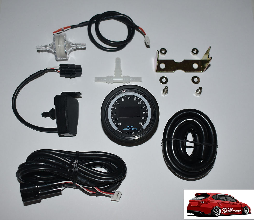 Thumbnail: 52mm OLED Boost/Pressure Gauge, -30 to 40PSI, High Quality, Warranty.