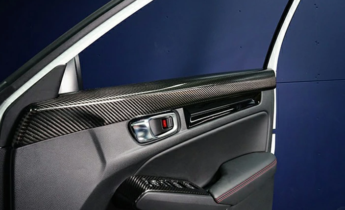 Thumbnail: Front Door Trim Cover 2pc, Type R Civic 2022+