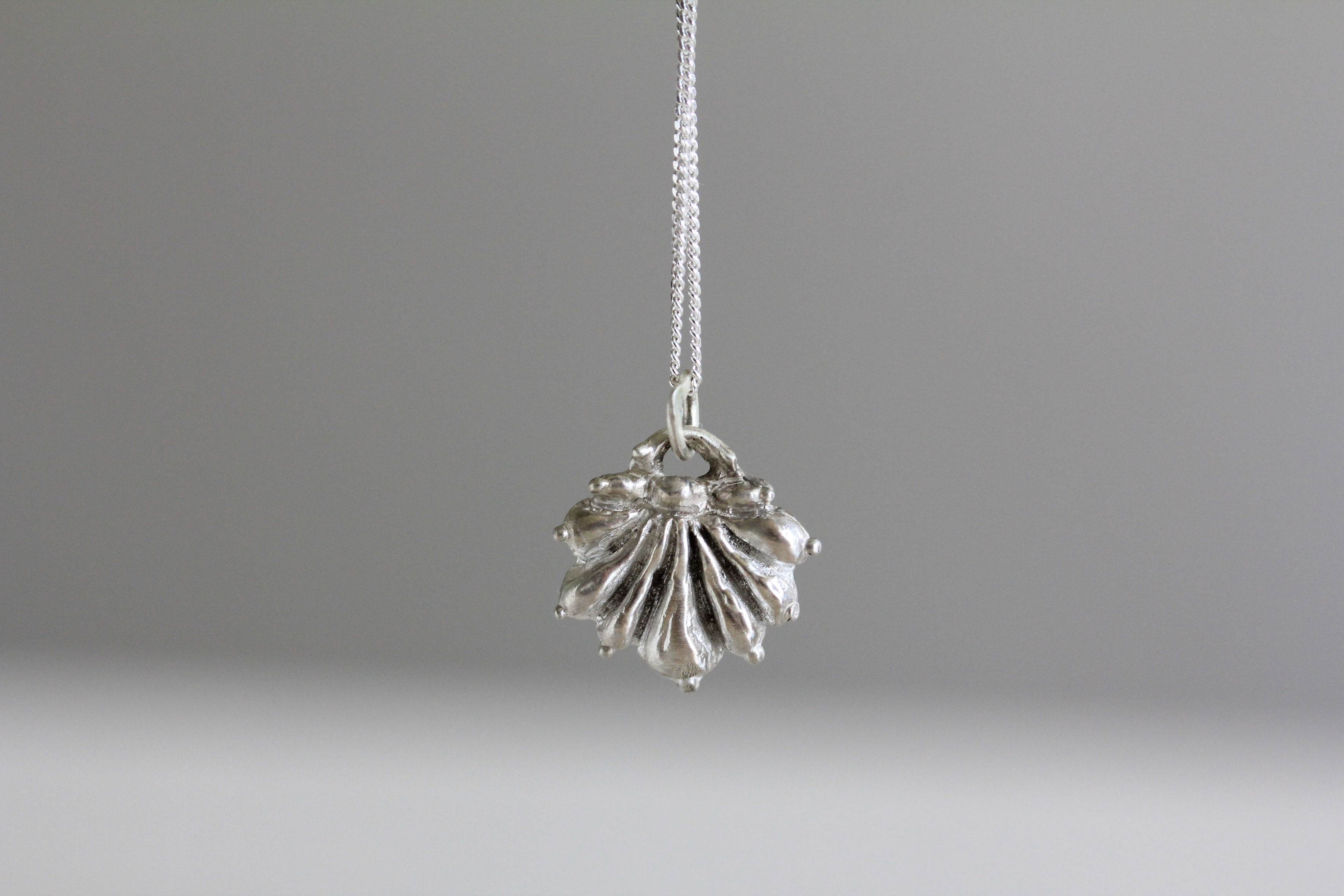 Deity Pendant in silver