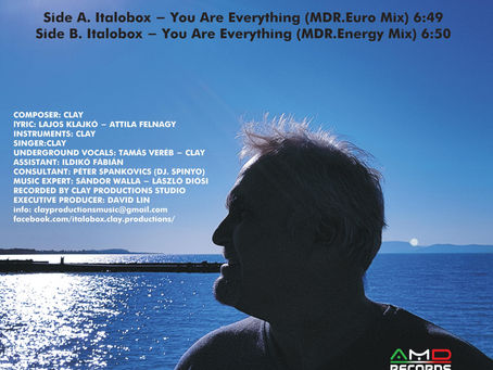 AMD 084 - Italobox - You Are Everything - 12" Milky Clear vinyl. Limited edition of 100 copies