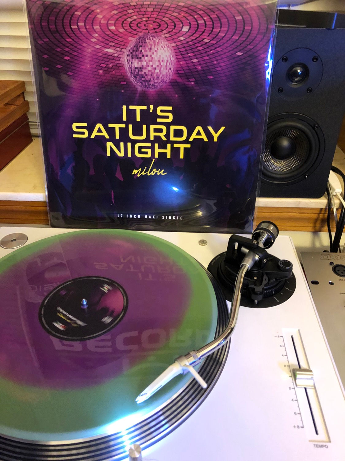 Milou - It’s Saturday Night - 12 “ purple / green vinyl