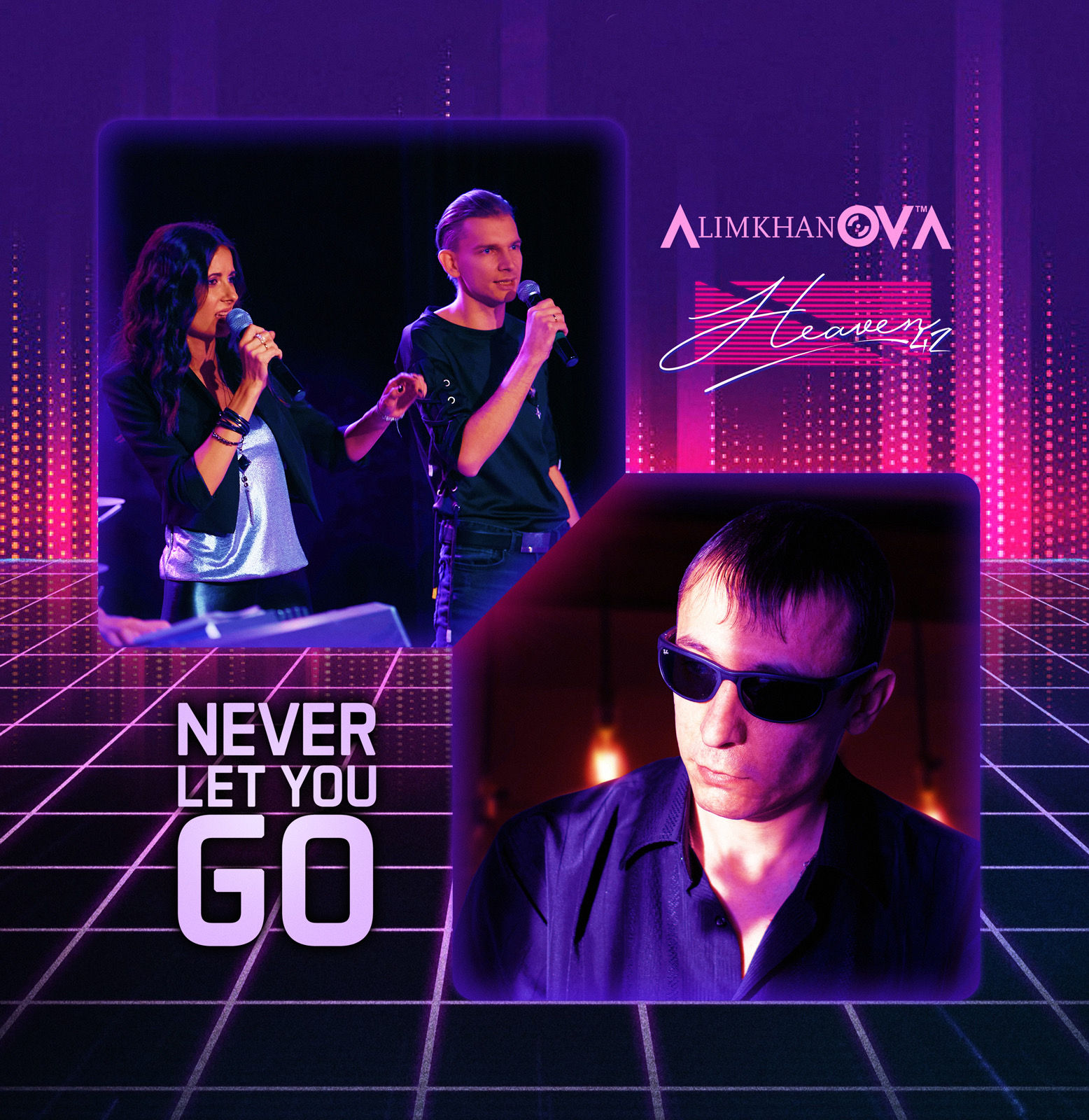 Alimkhanova feat. Heaven42 - Never Let You Go - 12” purple vinyl