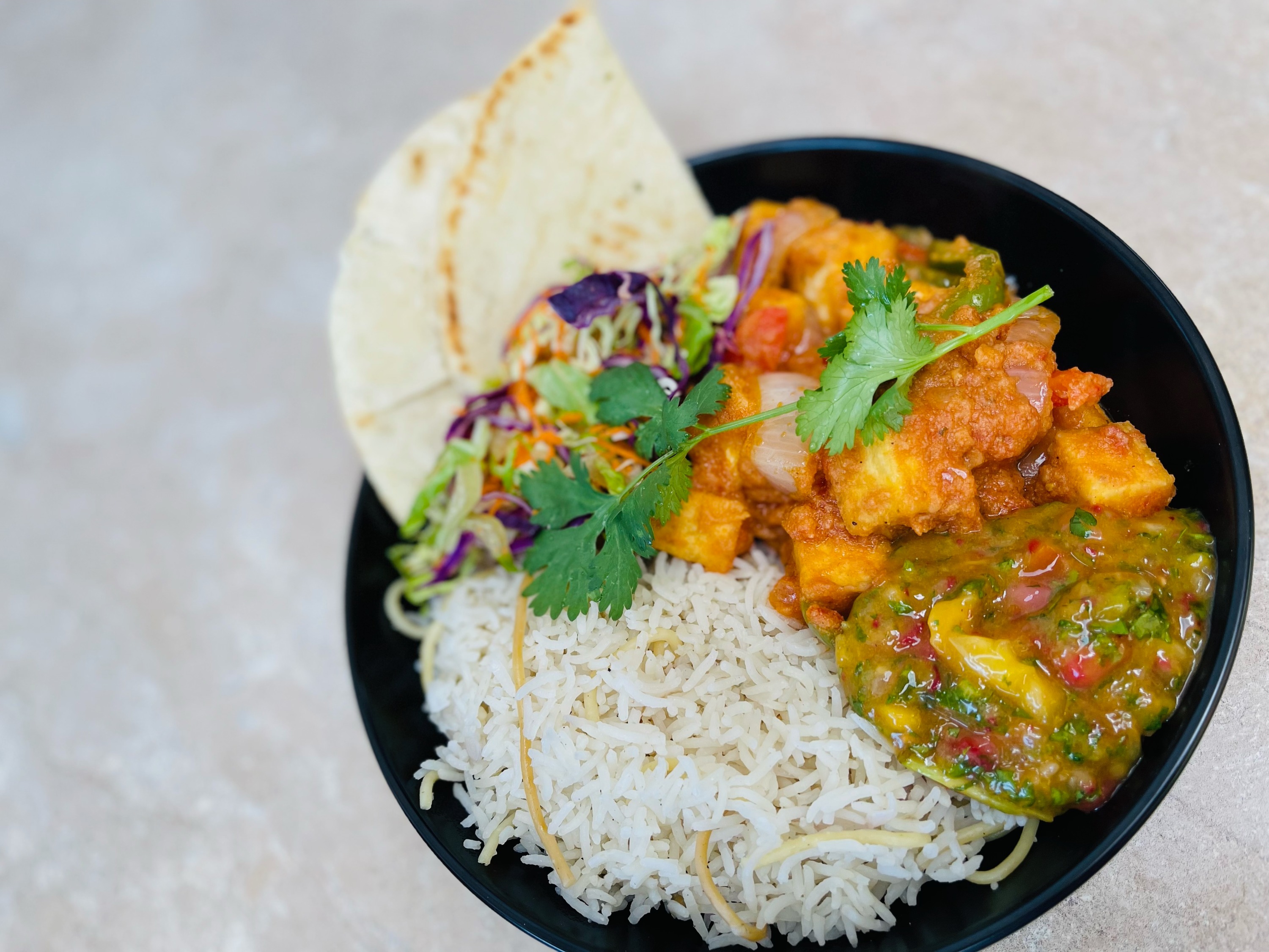 Arranged Food and Objects