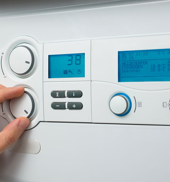 Heating boiler