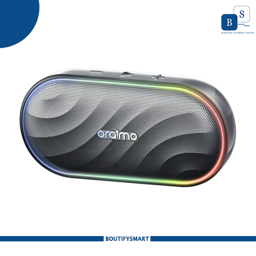 Enceinte Bluetooth 8W avec lumières personnalisables - Oraimo SpaceBox OBS-382 en promo chez BoutifySmart à Abidjan