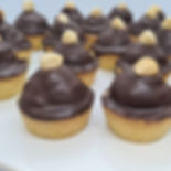 Cherry Hazelnut and Dark Chocolate Mousse Tarts