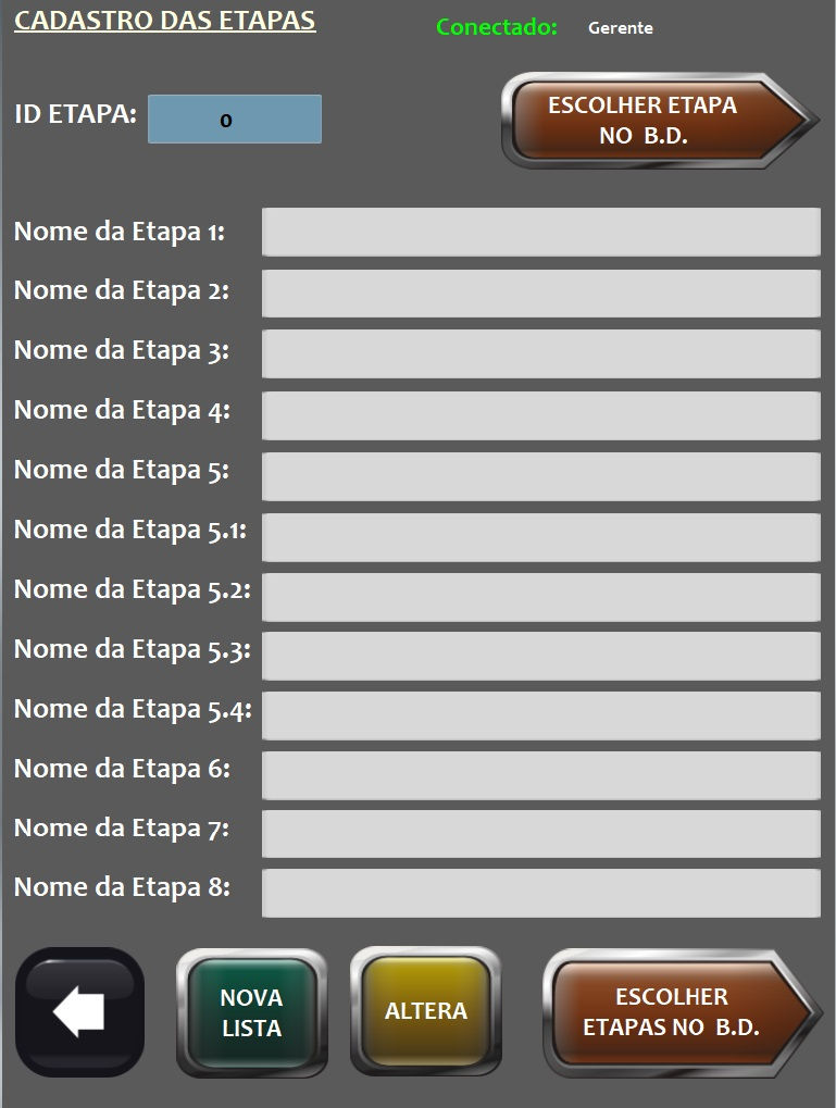Miniatura: Apontamento online do STATUS de OPs e Etapas Ss-A100 (Compact M.E.S.)