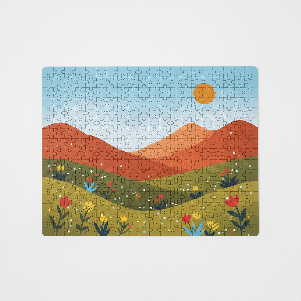 Kurdish Landscape Puzzle