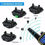 Thumbnail: Dog Shock Training Collar Rechargeable Remote Control Waterproof IP67 875 Yards
