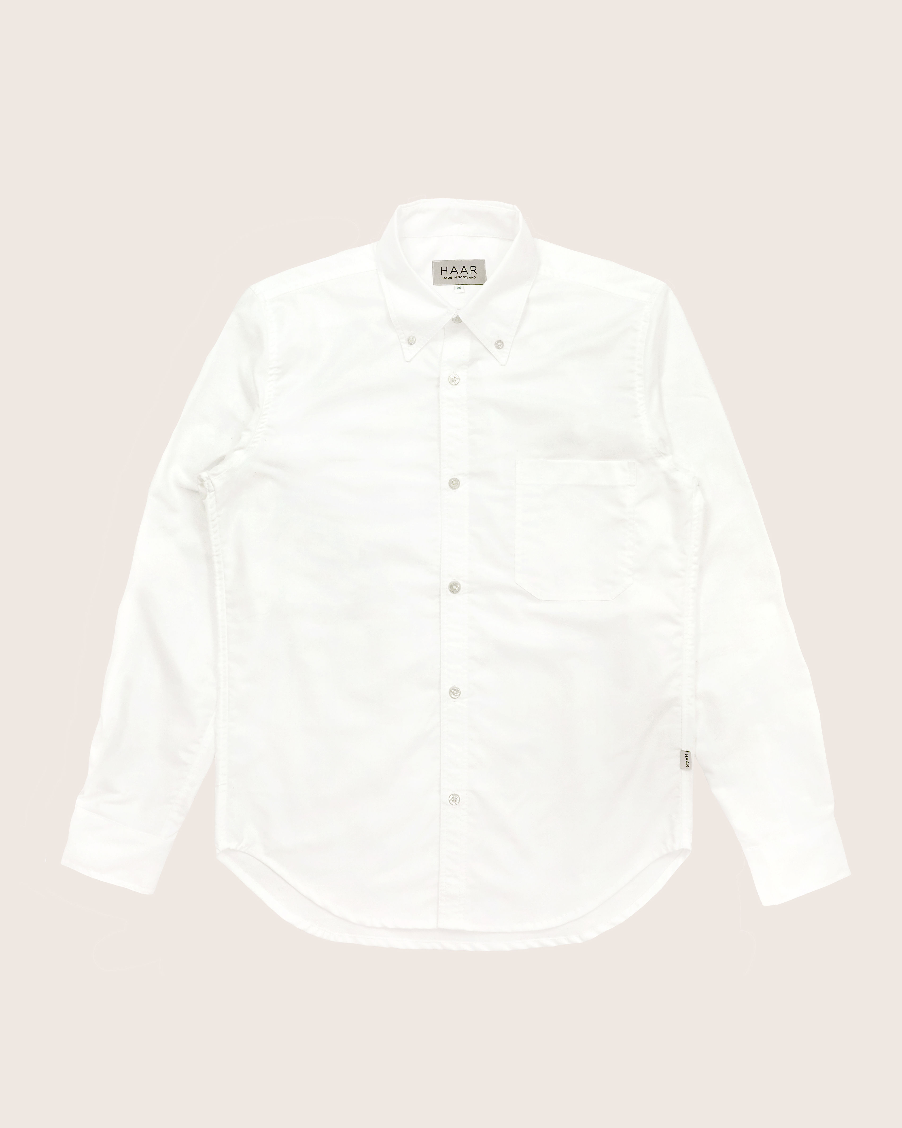 Oxford Button Down Shirt - White