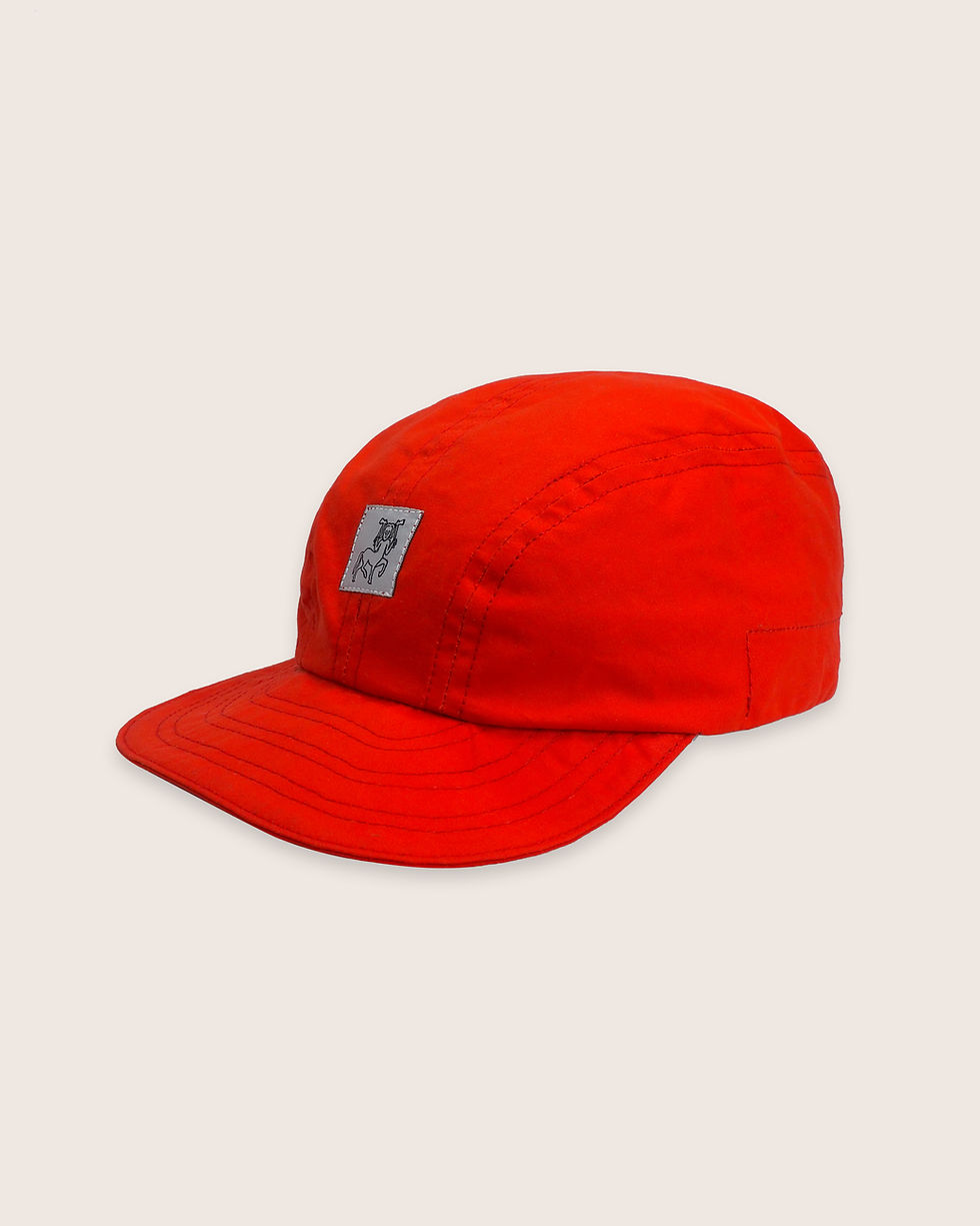Thumbnail: Patch Packable Hybrid Waxed Cap - Orange