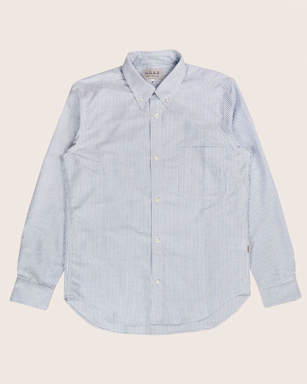 Striped Oxford Button Down Shirt