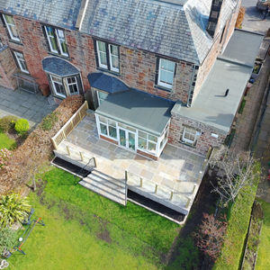Raised Patio Conservation Zone, Edinburgh