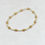 Miniaturbild: Armband Beige und goldfarbene Swarovskiperlen