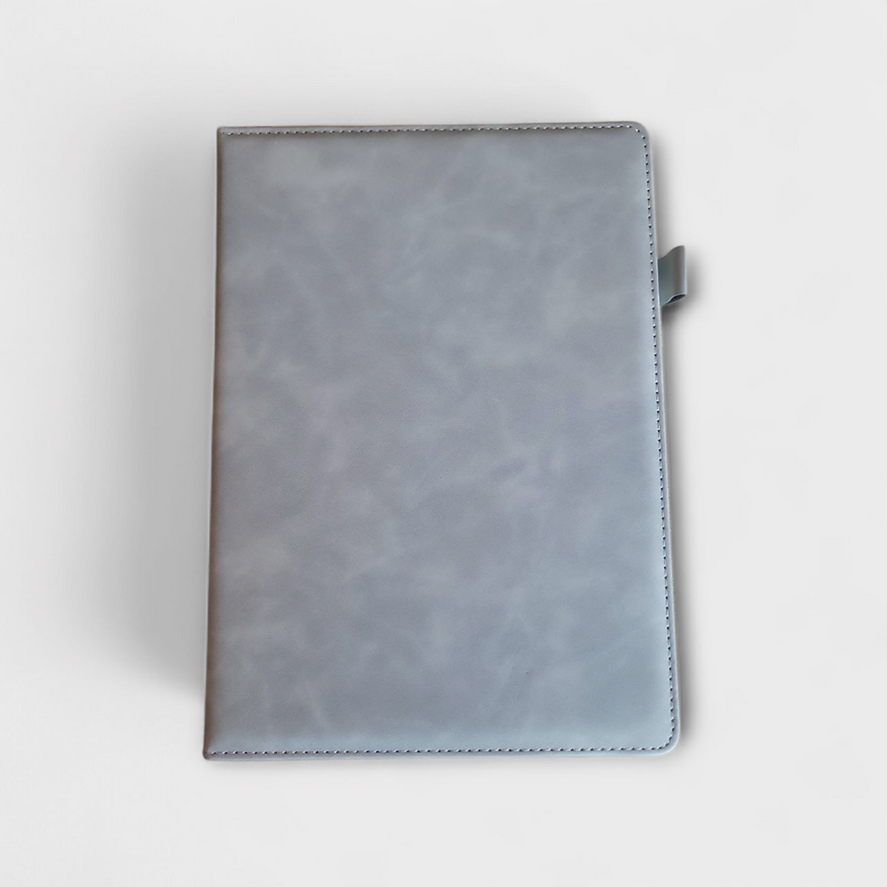 Thumbnail: Custom  Hardcover Notepad Leather Notebook